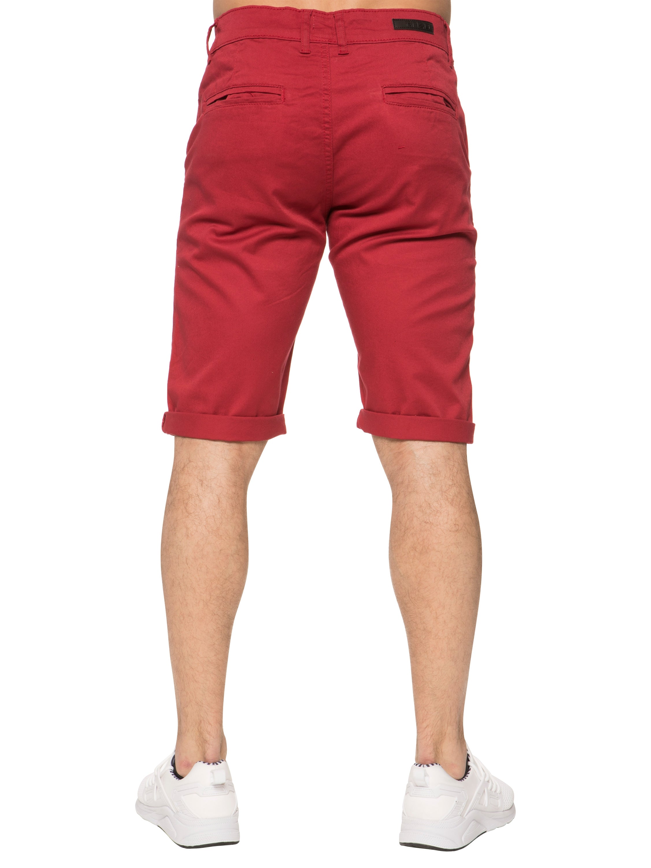 Mens Slim Fit Stretch Chino Shorts | Enzo Designer Menswear
