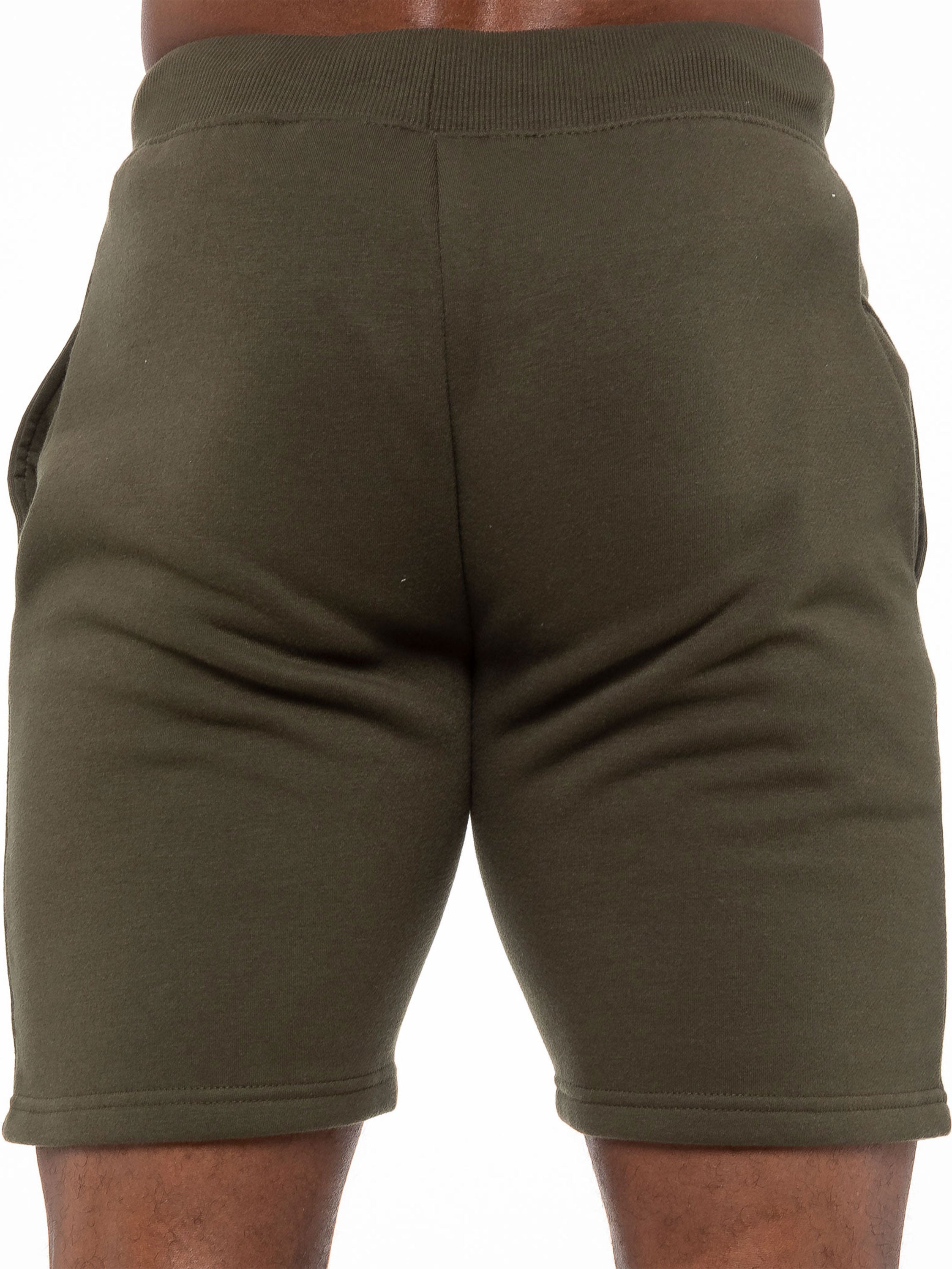 Mens Fleece Gym Running Shorts | Enzo Designer Menswear