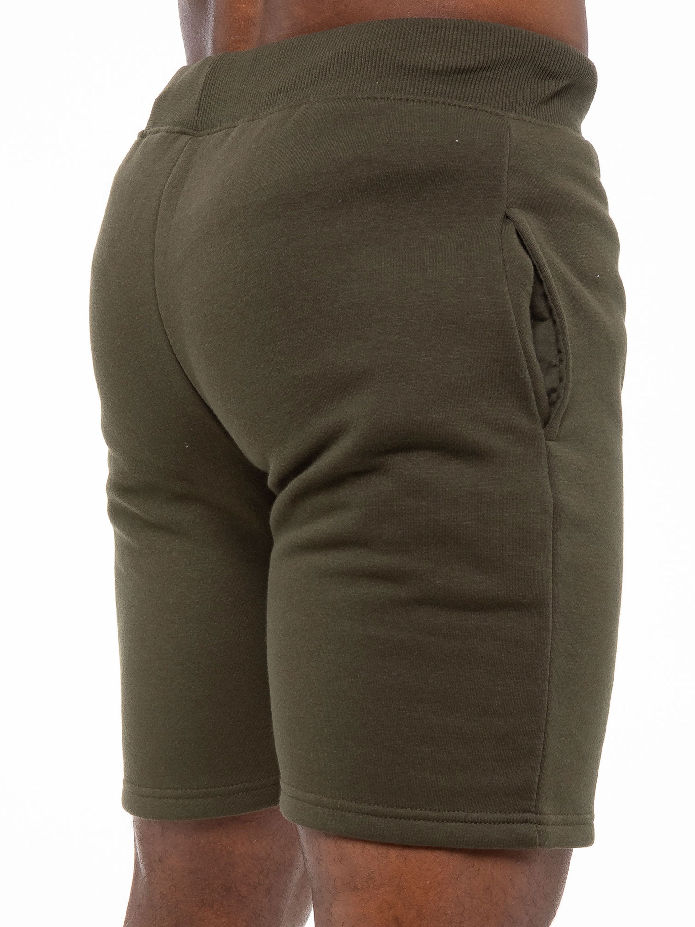 Mens Fleece Gym Running Shorts | Enzo Designer Menswear