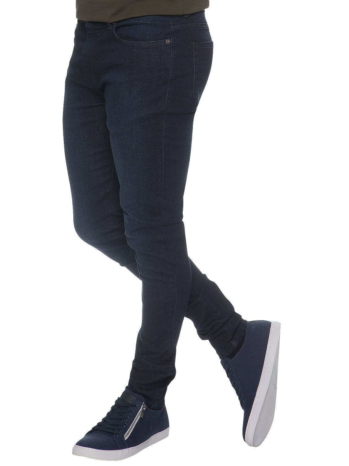 Mens Designer Stretch Skinny Fit Jeans | Enzo Designer Menswear