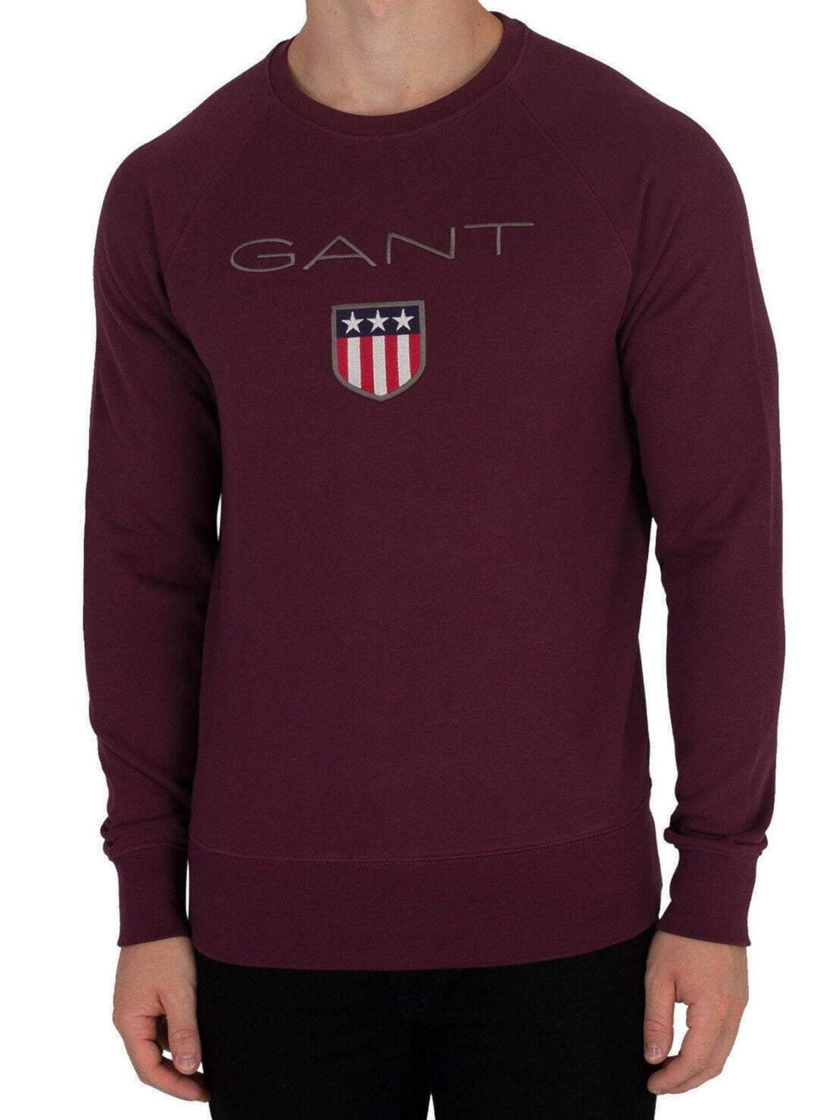 Gant | Mens Printed Pullover Shield Sweatshirt