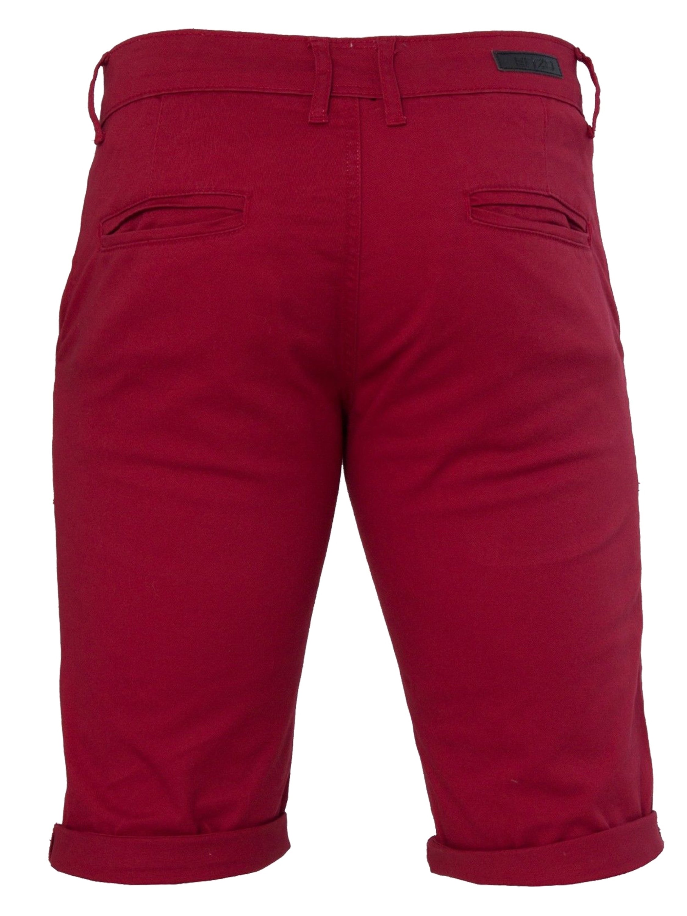 Mens Slim Fit Stretch Chino Shorts | Enzo Designer Menswear