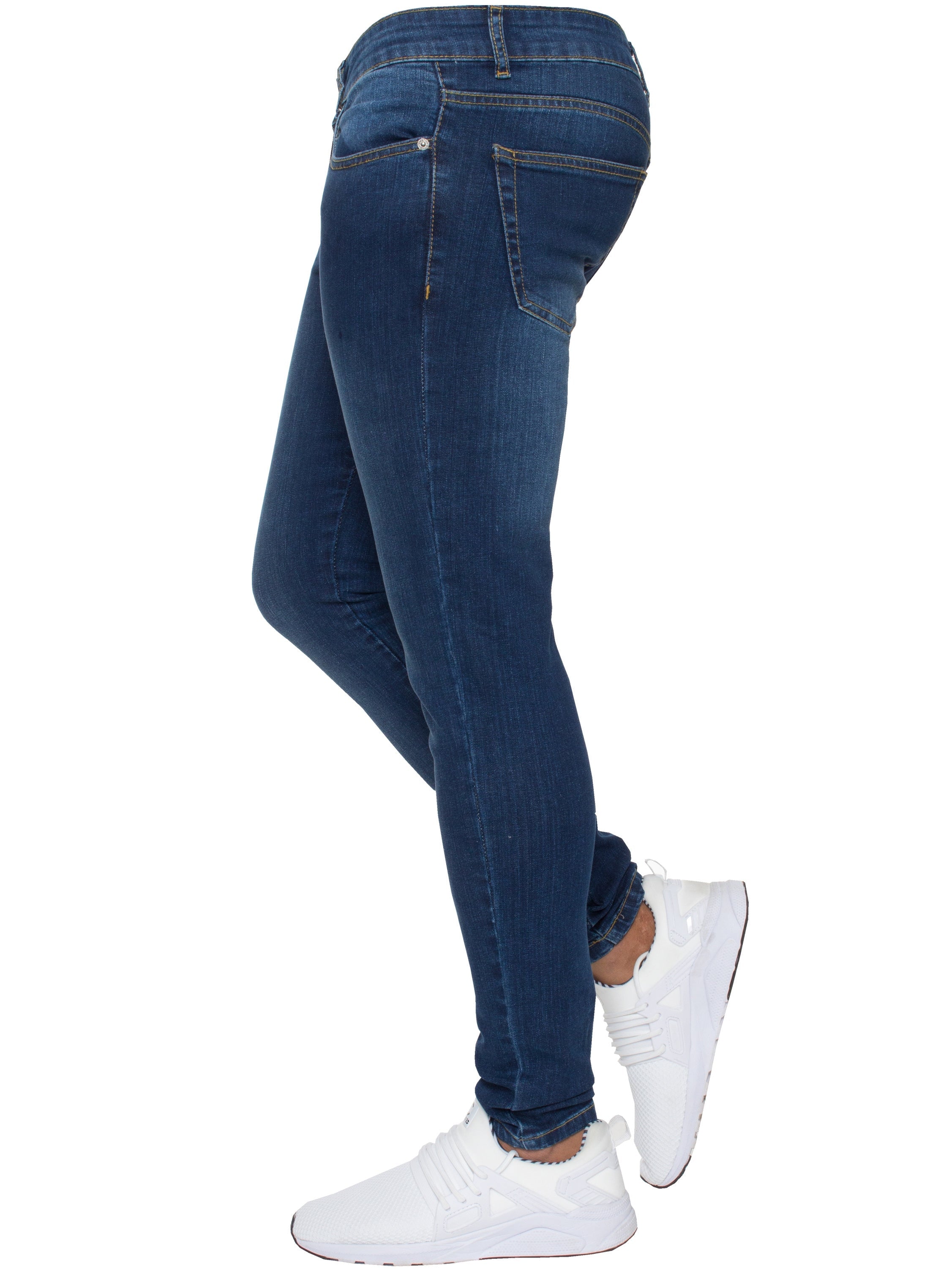 Mens Designer Stretch Skinny Fit Jeans | Enzo Designer Menswear